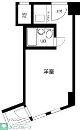 インペリアル御茶の水 ワンルームの間取図画像