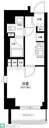 LiveCasa両国2 1Kの間取図画像