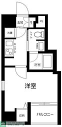ブライズ神田 1Kの間取図画像