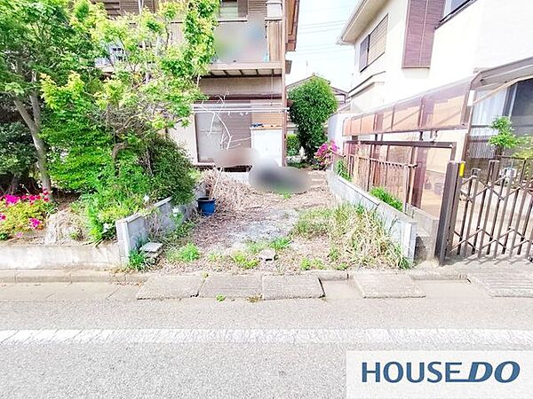 植栽のあるお庭です。