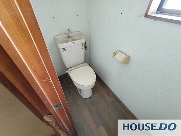 採光のあるトイレです。