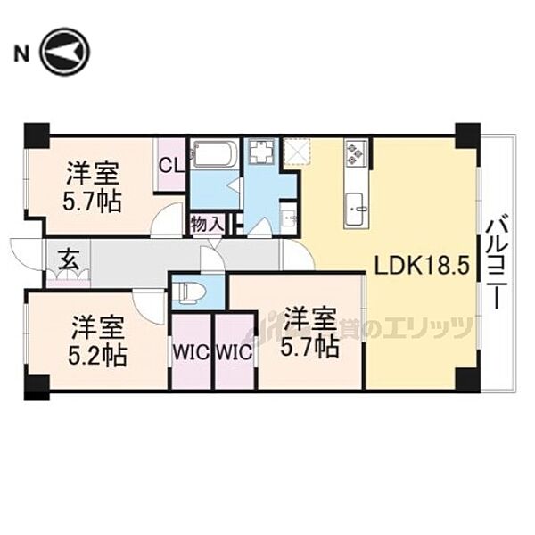 同じ建物の物件間取り写真 - ID:227077190988