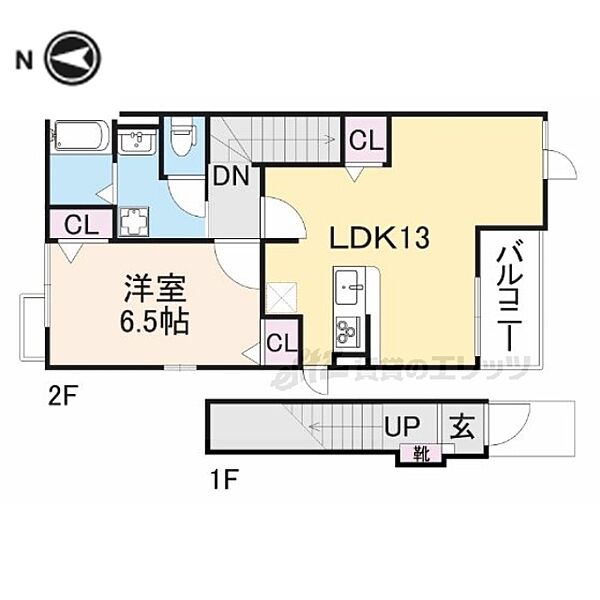 パルテール池田II 201｜大阪府寝屋川市池田新町(賃貸アパート1LDK・2階・49.42㎡)の写真 その1