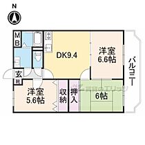 奈良県桜井市大字外山（賃貸マンション3LDK・3階・60.10㎡） その2