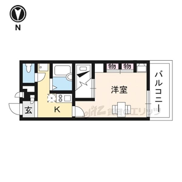 奈良県香芝市別所(賃貸アパート1K・2階・23.18㎡)の写真 その2