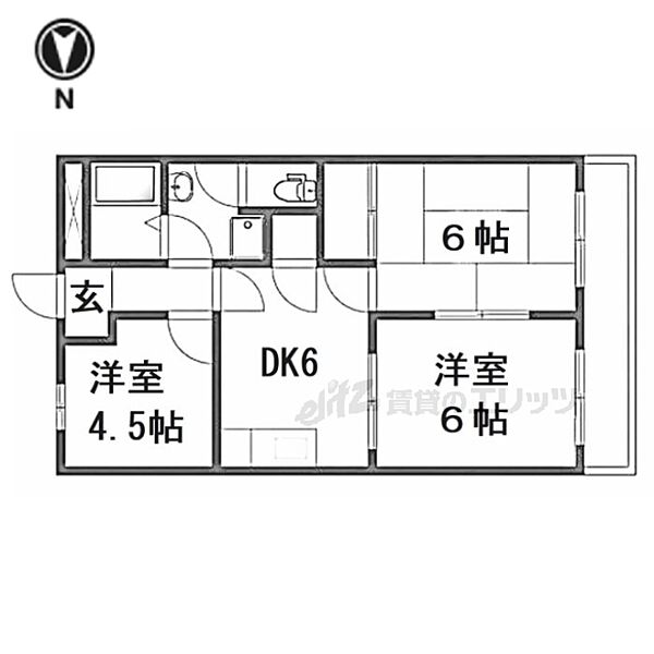 同じ建物の物件間取り写真 - ID:229009129154