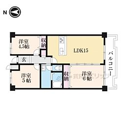 間取図画像 3LDK