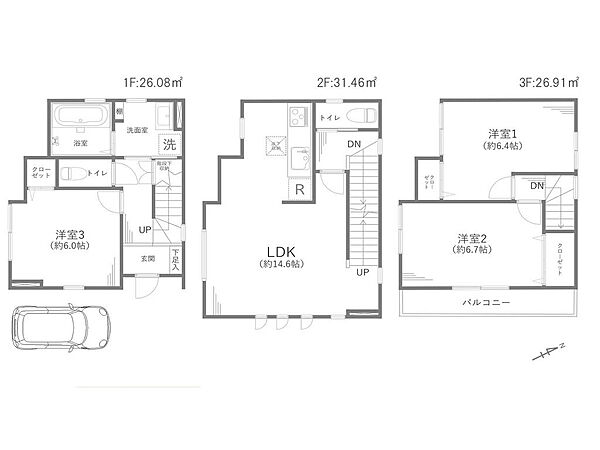 間取り：311002178886