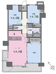 間取図画像 3LDK