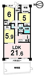 間取図画像 3LDK