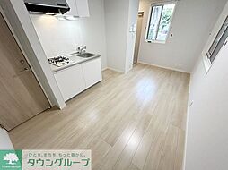 京王井の頭線 池ノ上駅 徒歩10分の賃貸アパート 1階ワンルームのリビング/ダイニング