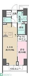 ルフォンプログレス四谷 1LDKの間取図画像