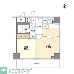 ONEROOFFLATTOGOSHI 1LDKの間取図画像