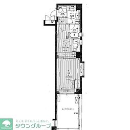 ダイナシティ三軒茶屋 1DKの間取図画像