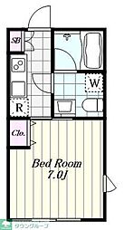 ReveResidencejiyugaoka2 1Kの間取図画像