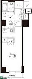 フィールA渋谷 1Kの間取図画像
