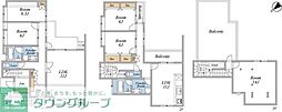 San.Lotus 2LDKの間取図画像