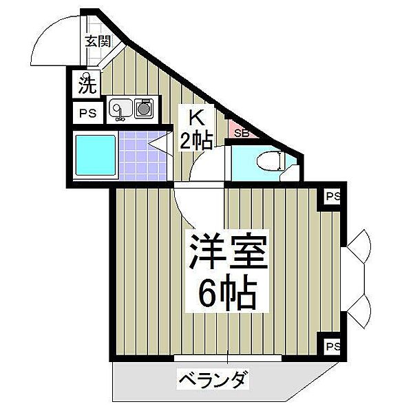 同じ建物の物件間取り写真 - ID:211046051191