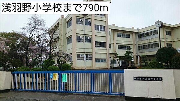 画像18:浅羽野小学校まで790m