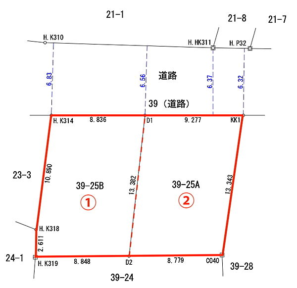 区画図：323000462233