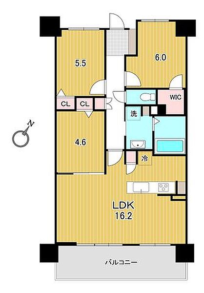 ☆3LDK+全居室収納スペース+ペット相談☆専有面積73.00m2・バルコニー面積12.42m2