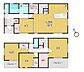 間取り：☆4LDK+WIC+二面バルコニー☆土地面積：228.52m2、建物面積：112.18m2