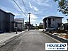 外観：南側道路は約6.0ｍの幅員です。