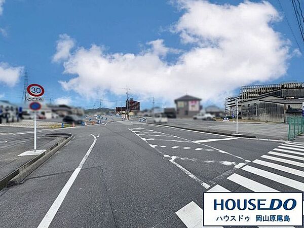十日市から平井方面への都市計画道路が完成すると更に視認性が上がる立地となっております！