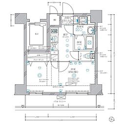 名古屋市中区千代田4丁目マンション 1Kの間取図画像