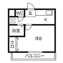 名古屋市営東山線 岩塚駅 徒歩7分 2階/-