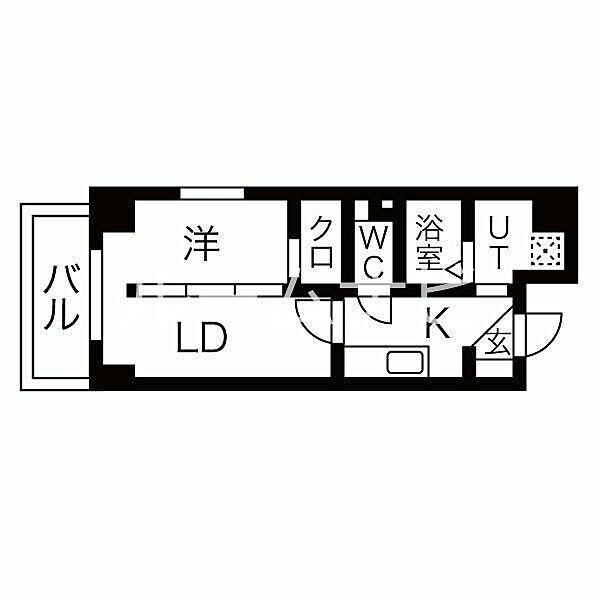 同じ建物の物件間取り写真 - ID:223032465814