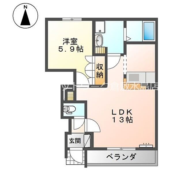 同じ建物の物件間取り写真 - ID:233019021446