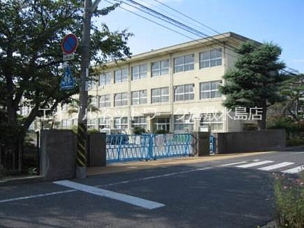 画像21:倉敷市立中洲小学校 457m