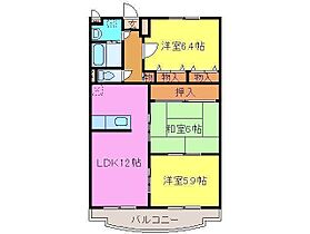 岡山県倉敷市新倉敷駅前3丁目211-2（賃貸マンション3LDK・3階・69.49㎡） その2