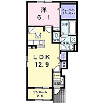 岡山県倉敷市宮前507番地1（賃貸アパート1LDK・1階・50.49㎡） その2