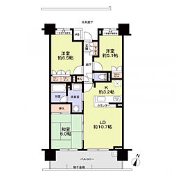 間取図画像 3LDK