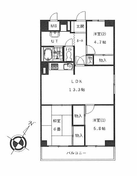 間取り：301000115167