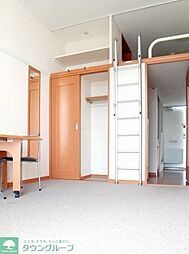 埼玉高速鉄道 川口元郷駅 バス8分 領家小学校裏下車 徒歩4分の賃貸アパート 2階1Kのリビング/ダイニング