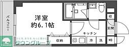 JR京浜東北・根岸線 浦和駅 徒歩11分の賃貸マンション 4階1Kの間取り