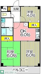 間取図画像 3DK