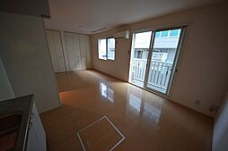 JR埼京線 戸田駅 徒歩25分の賃貸アパート 2階1LDKのリビング/ダイニング