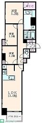 浦和パークハウス 3LDKの間取図画像