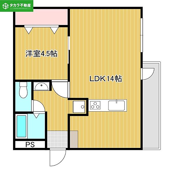 同じ建物の物件間取り写真 - ID:244003965632