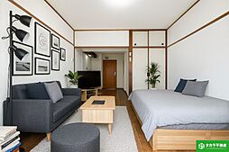 フレミールI 108 1階ワンルームのリビング/ダイニング