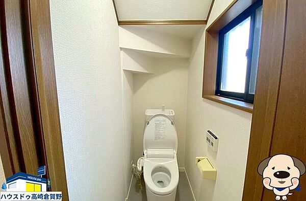 各階にトイレがある嬉しい間取り♪生活スタイルに合わせて使い分けができそうです。