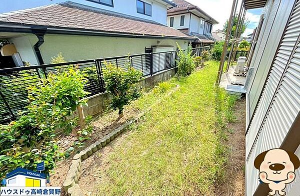 お庭付きだから、ご家族だけのプライベートな時間を楽しめそうです♪