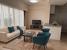 ユーハウス名和東 3LDKのリビング/ダイニング