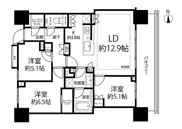 間取り：312001304165