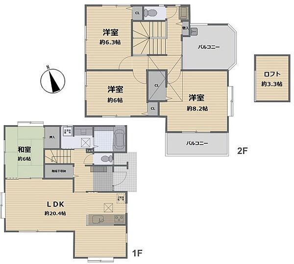 間取り：314002747164