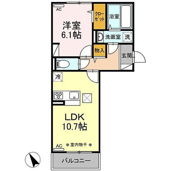 同じ建物の物件間取り写真 - ID:210002693790